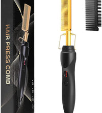 2 In1 Hot Comb Hair Straightener.
