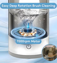 USB Electric Makeup Brush Cleaner Portable 3 in 1 Makeup Brushes Drying Rack Lazy Cleaning Brush Washer Quick Dry Stand Device